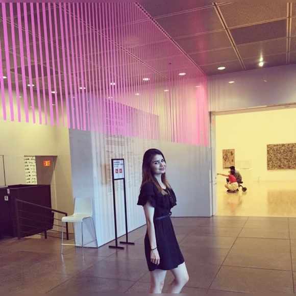 Zara Black Linen Off the Shoulder Ruffled Mini Dress - Picture 3 of 4